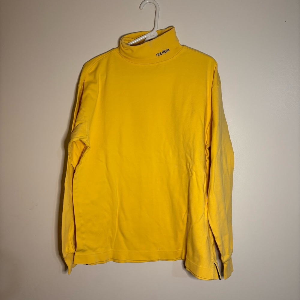Nautica Yellow Turtleneck Sweater